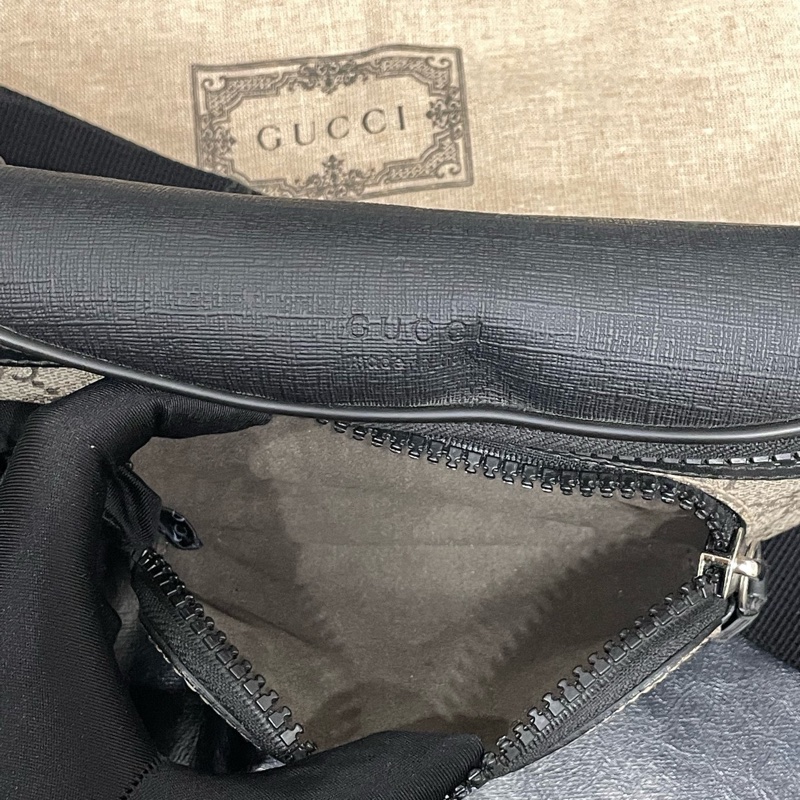 Gucci老花斜挎胸包男女同款-9
