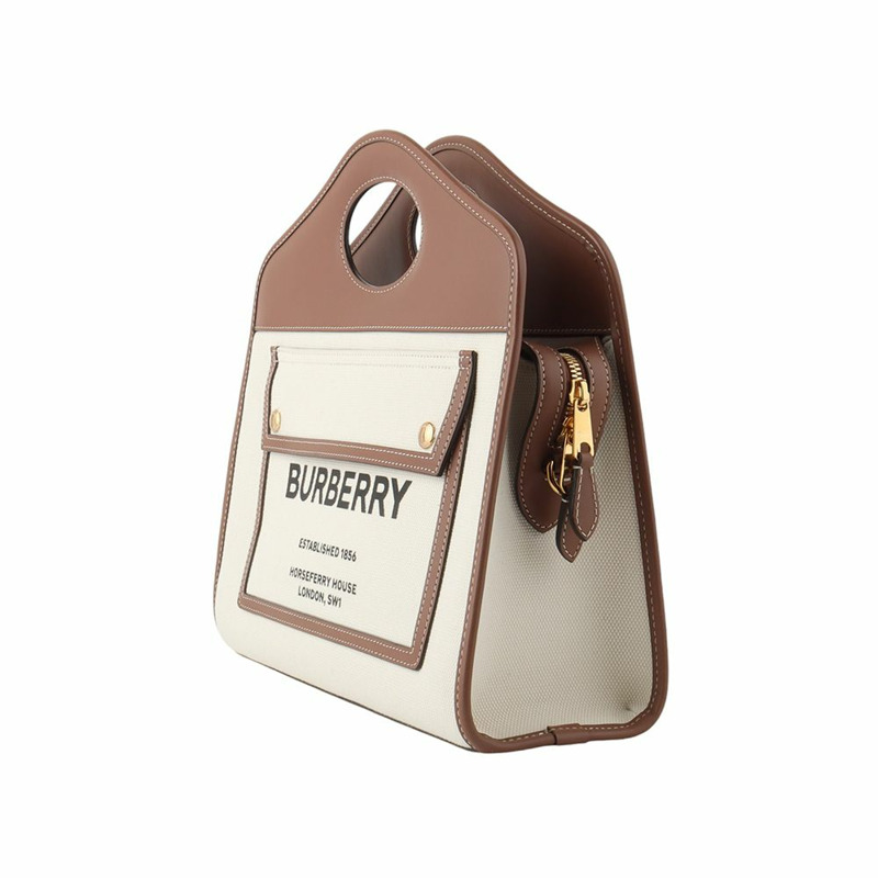 【包稅】BURBERRY 帆布口袋斜背包-1