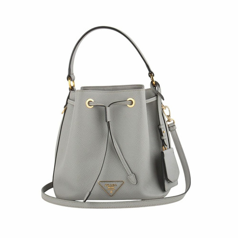 PRADA Saffiano 手提水桶包 1BE032 /