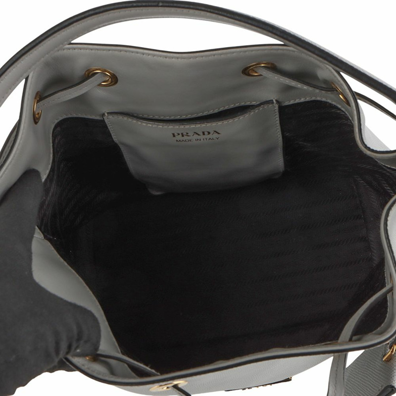 【包稅】PRADA Saffiano 手提水桶包 1BE032 /-6