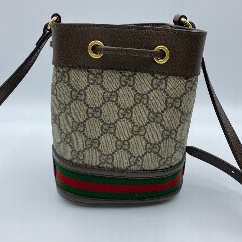 Gucci Ophidia系列 老花mini小水桶包-1