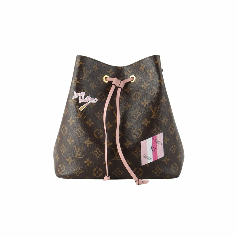 【包稅】LOUIS VUITTON M44022 Monogram Neo Noe 玫瑰粉紅單肩包 33836Y--0