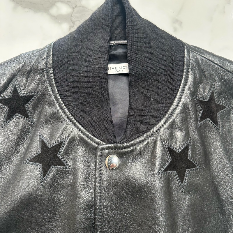 Givenchy纪梵希五角星皮衣-7