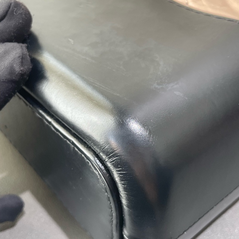 Chanel 香奈兒 流浪 中號 米色拼黑色-13