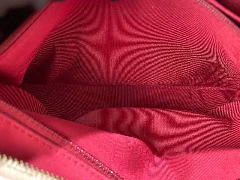 Chanel 香奈兒 流浪 中號 米色拼黑色-20