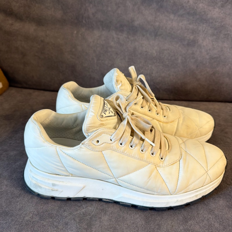 ‼️百搭的要命Prada小白鞋-1