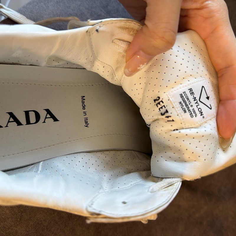 ‼️百搭的要命Prada小白鞋-9