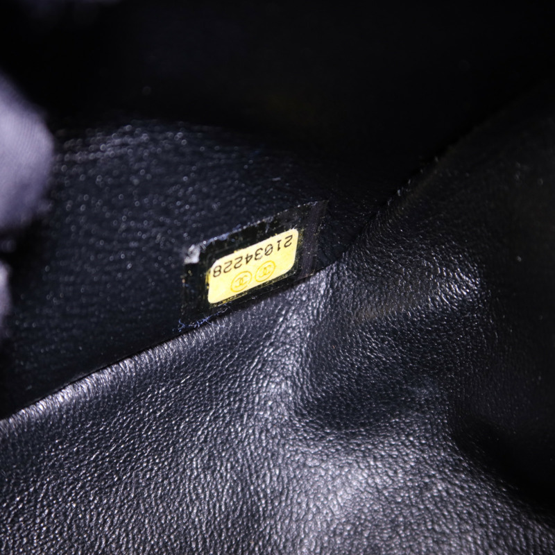 CHANEL 羊皮皮革Classic Jumbo金扣鏈帶手挽肩背兩用袋-8