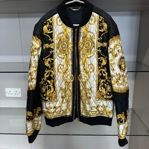 Versace范思哲真丝棉服