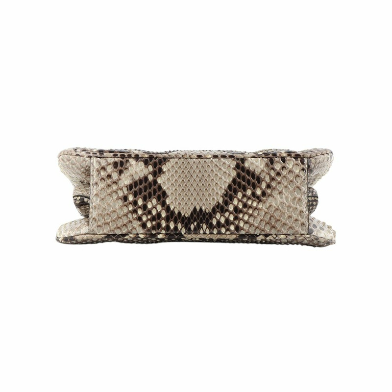 【包稅】BURBERRY Python Frame 小號斜背包-5