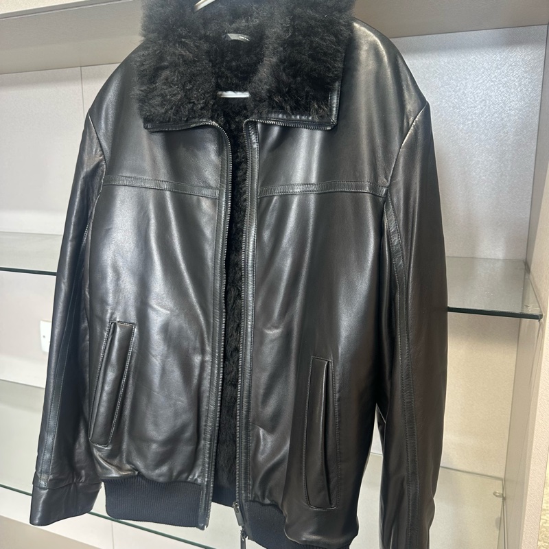 Fendi芬迪皮毛一体皮衣-1