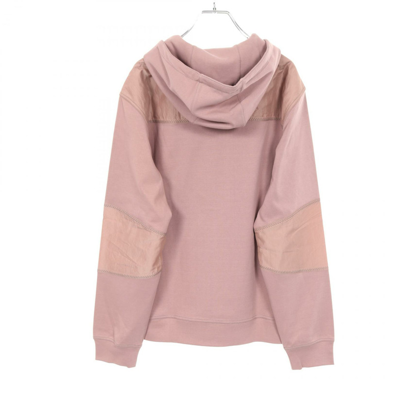 愛馬仕 Voile H 連帽衛衣 #M 純棉粉紅二手男款-1