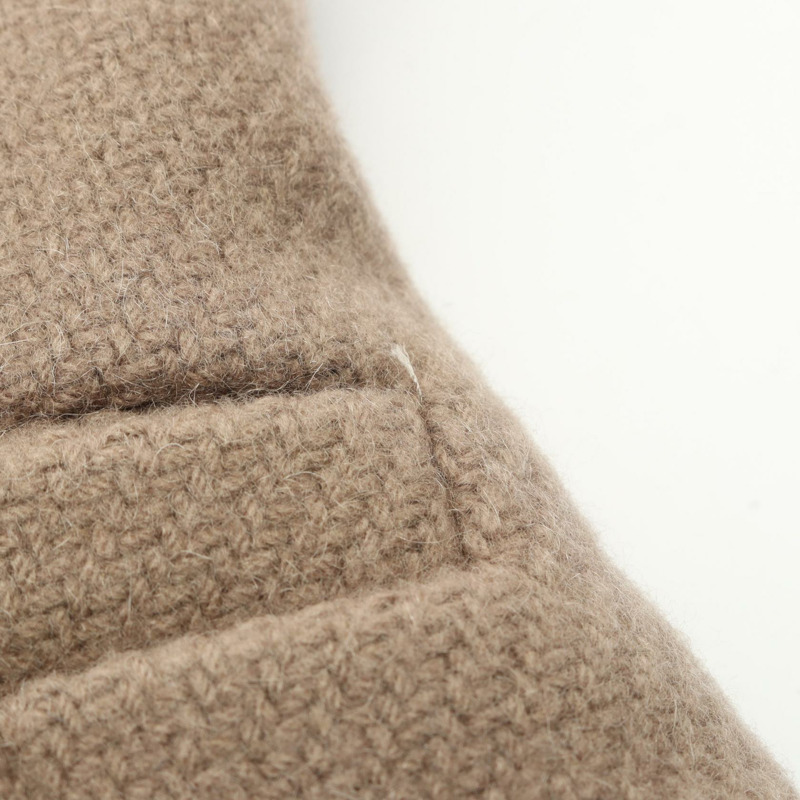 愛馬仕 (HERMES) 34 號羊絨灰色女士騎行夾克外套-4