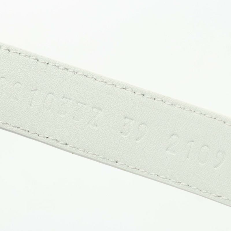 愛馬仕 Enid 涼鞋 #39 白色真皮二手女鞋-6