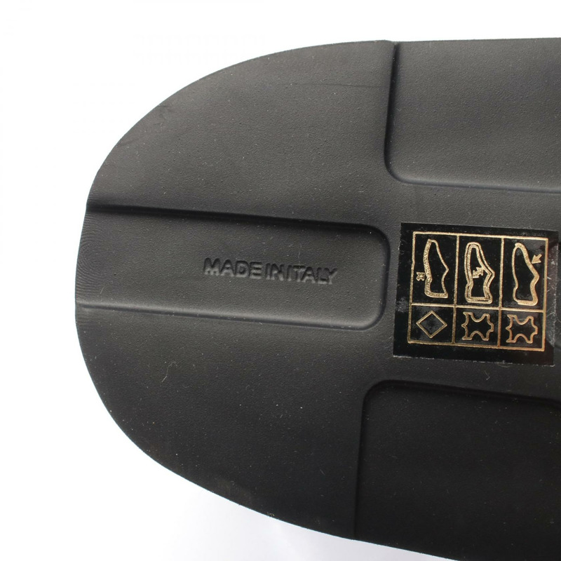 愛馬仕 Enid 女士涼鞋，尺寸 39.5，黑色真皮，二手女款-6