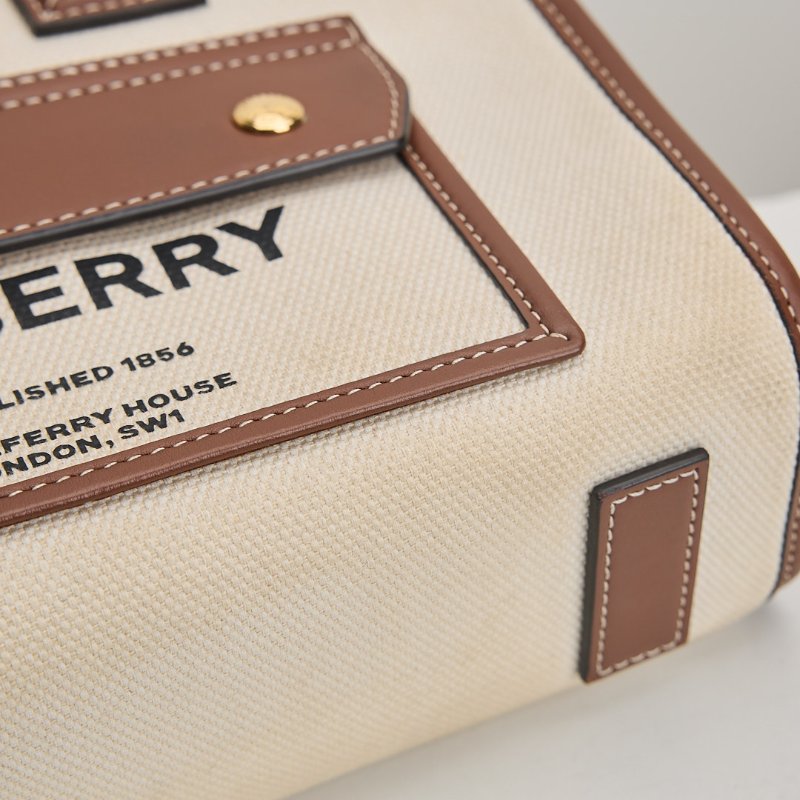 二手Burberry freya mini pocket 托特包-5