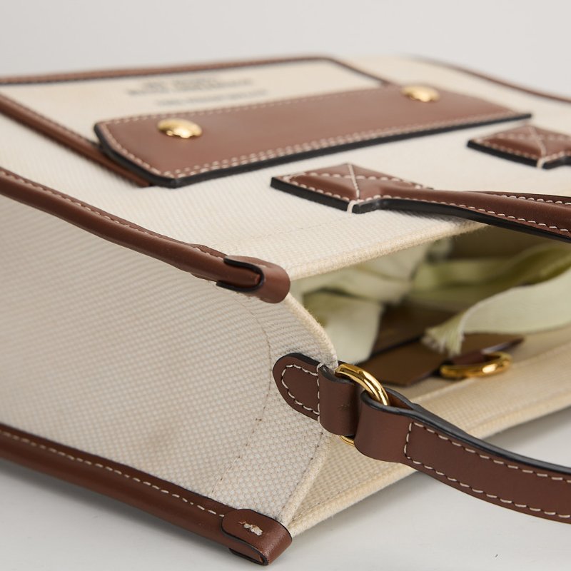 二手Burberry freya mini pocket 托特包-13