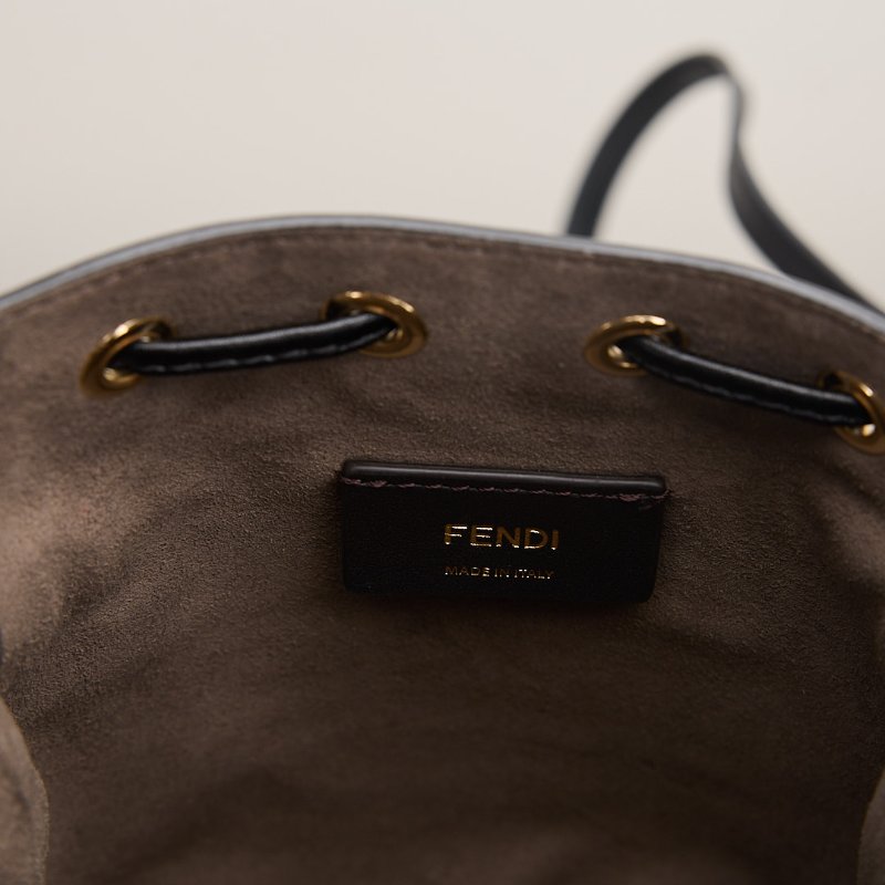 二手Fendi mini 水桶包/老花-13