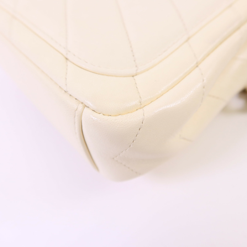 CHANEL 牛皮皮革Chain Shoulder Bag金扣鏈帶肩背袋-13