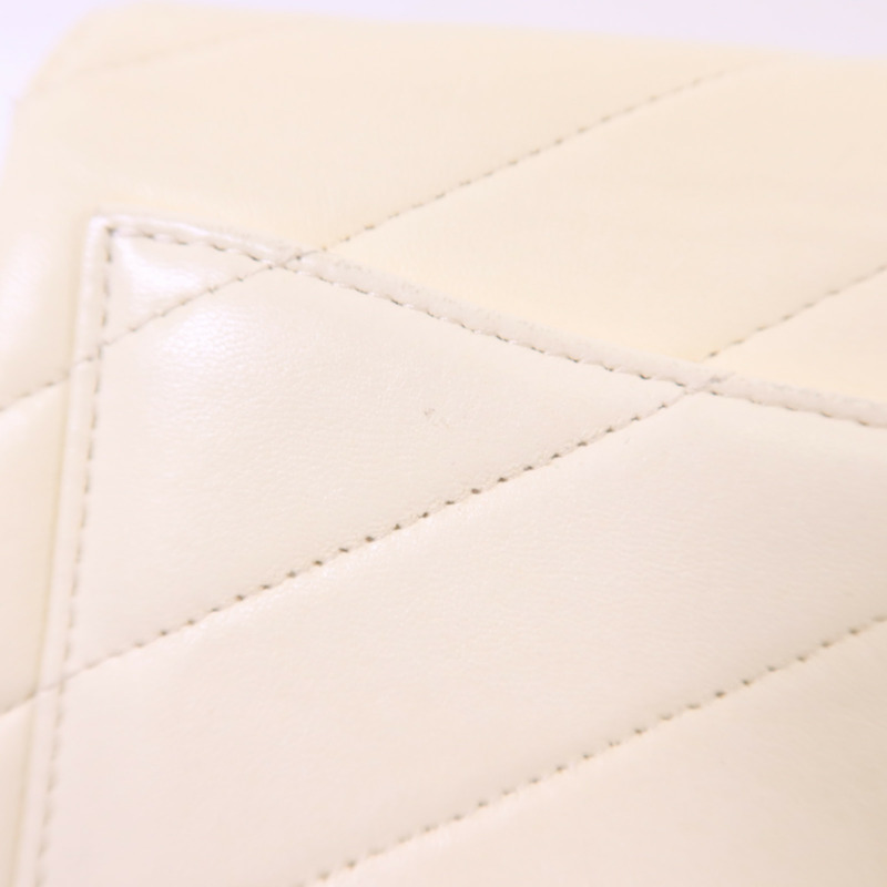 CHANEL 牛皮皮革Chain Shoulder Bag金扣鏈帶肩背袋-16