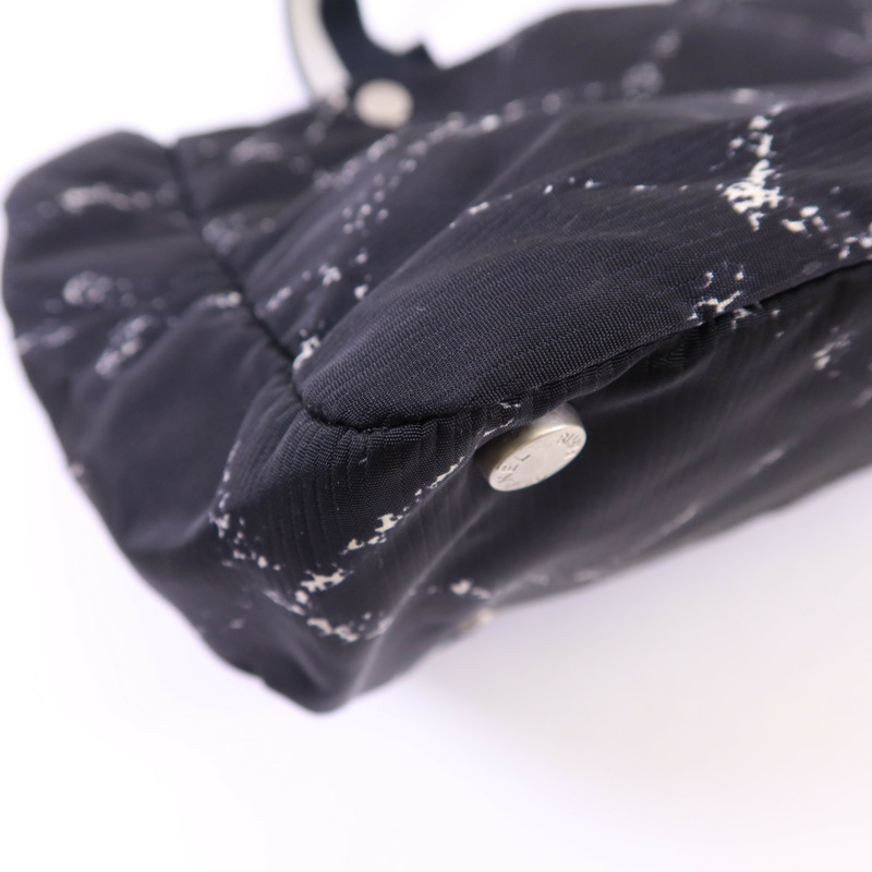 CHANEL 尼龍Trabvel Line Tote Bag銀扣手挽袋-11