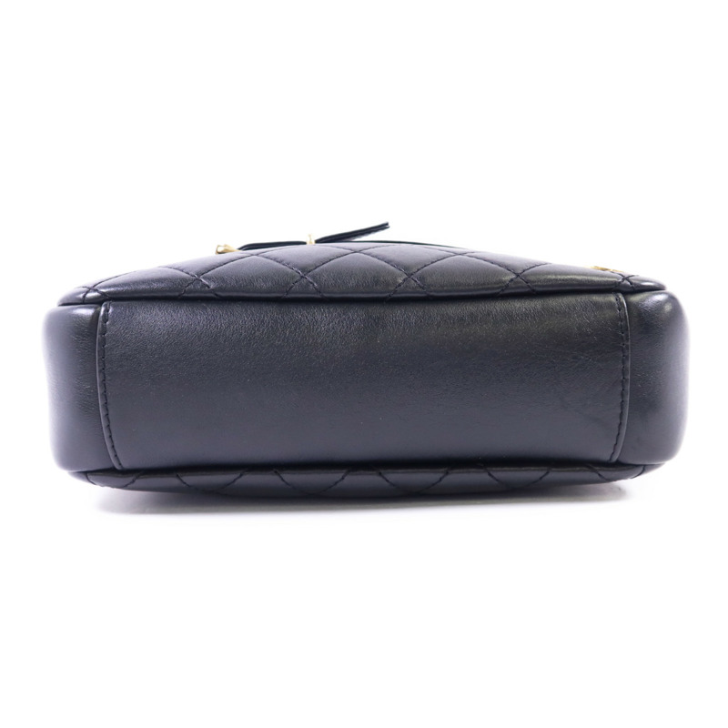 CHANEL 牛皮皮革Shoulder Bag金扣肩背袋-3