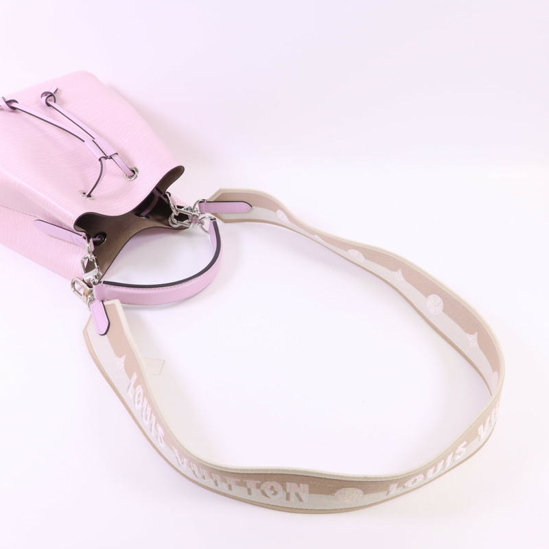 LOUIS VUITTON Epi Neo Noe BB銀扣手挽肩背兩用袋-4