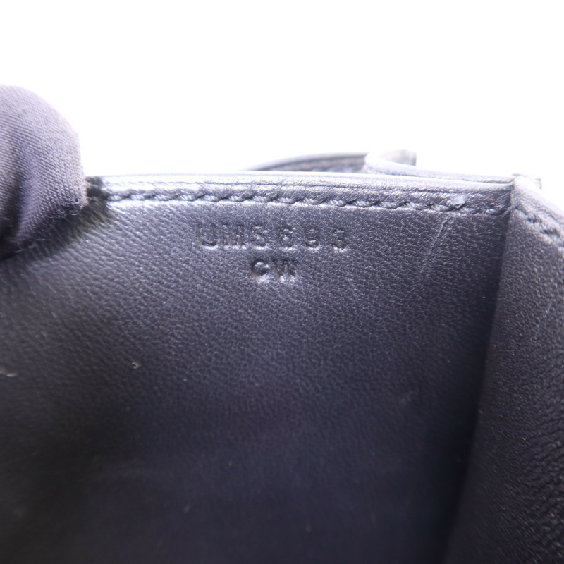 HERMES Box Calf皮革Constance Mini金扣肩背袋Noir-8