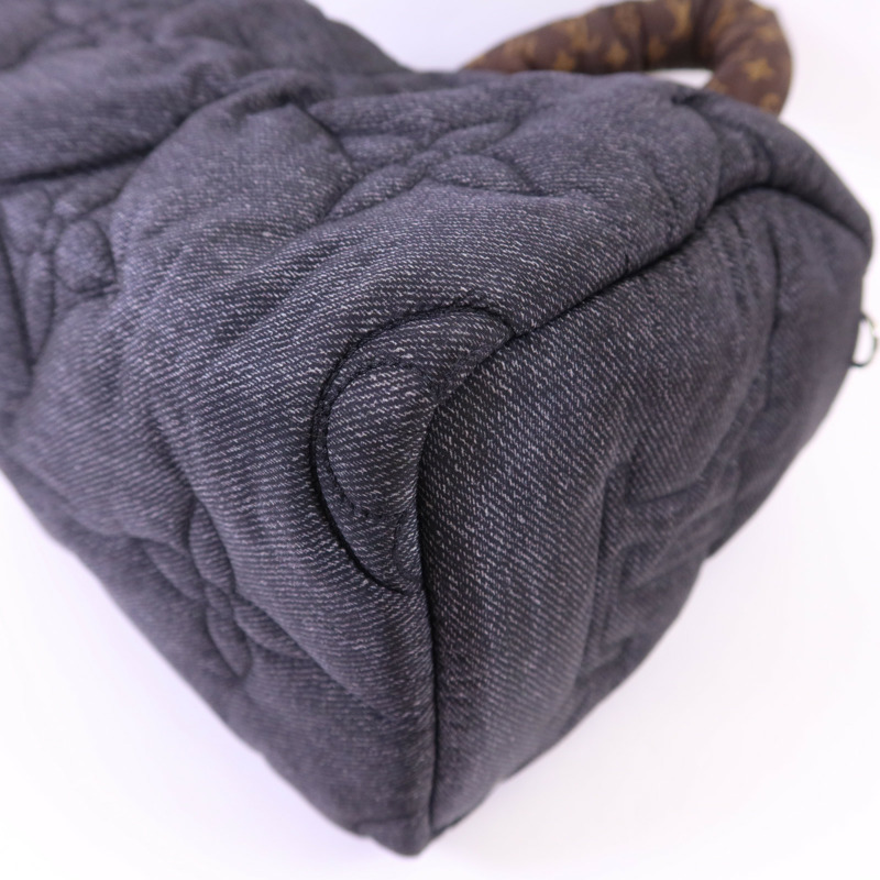 LOUIS VUITTON Puffygram Speedy Bandouliere 25銀扣手挽肩背兩用袋-11