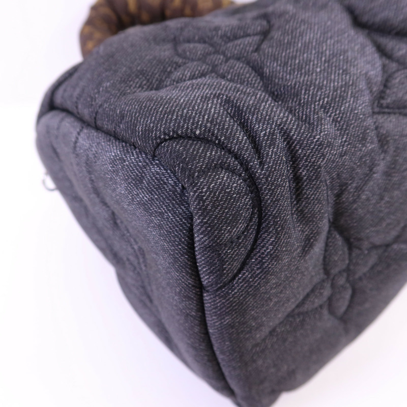 LOUIS VUITTON Puffygram Speedy Bandouliere 25銀扣手挽肩背兩用袋-12