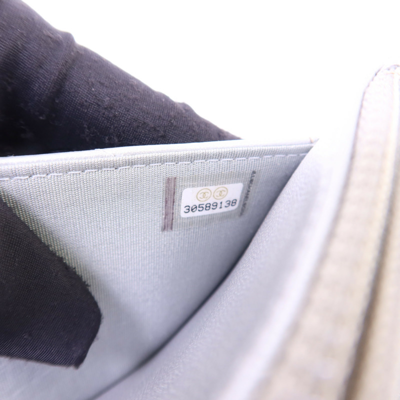 CHANEL 羊皮皮革Chanel 19 WOC手挽肩背兩用袋-8