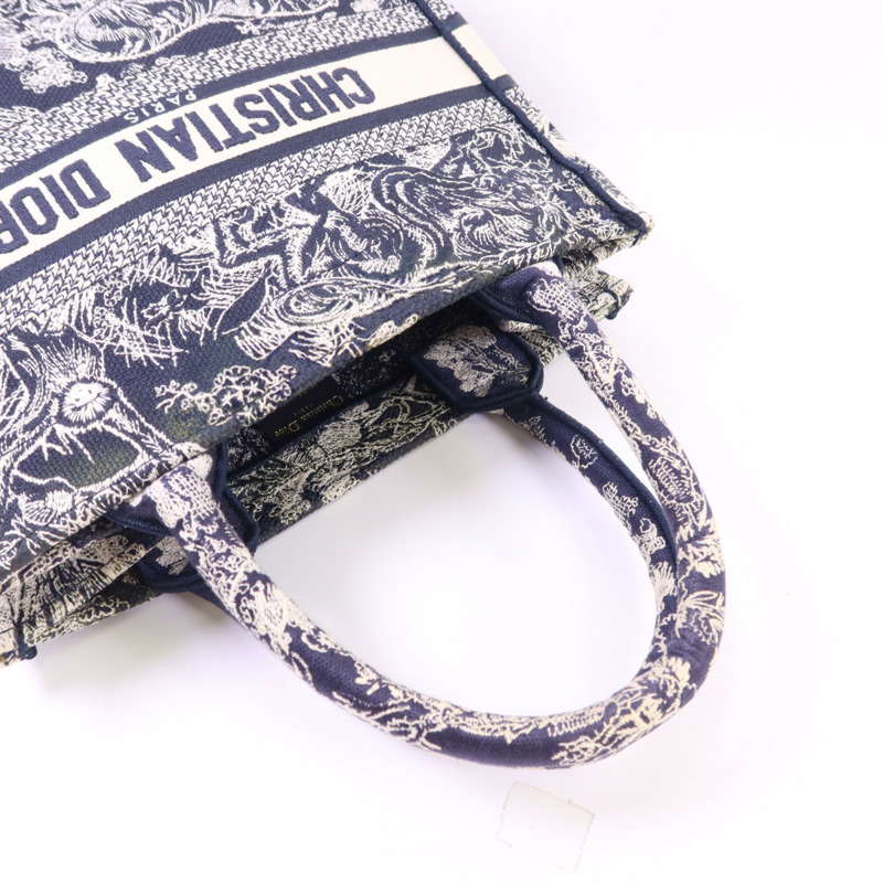 Dior 帆布Book Tote Small手挽袋-4