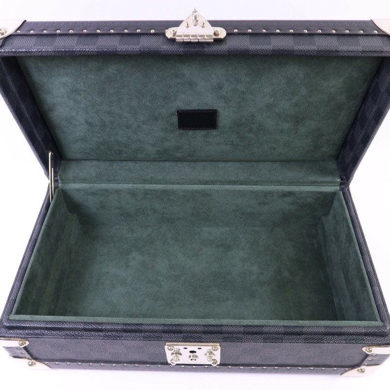 LOUIS VUITTON Damier Graphite Coffret 8 Montres銀扣手錶收納盒-6