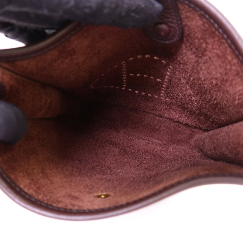 HERMES Clemence皮革Evelyne TPM金扣肩背袋-5