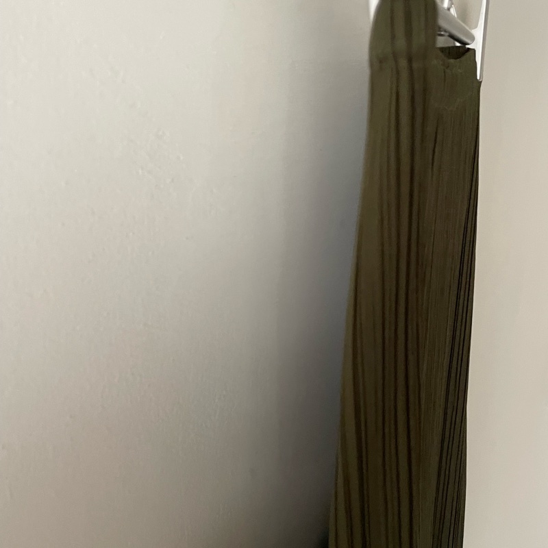 ▪️富貴選物FUGUEI▪️三宅一生PP 橄欖綠 彩色流蘇褲-2