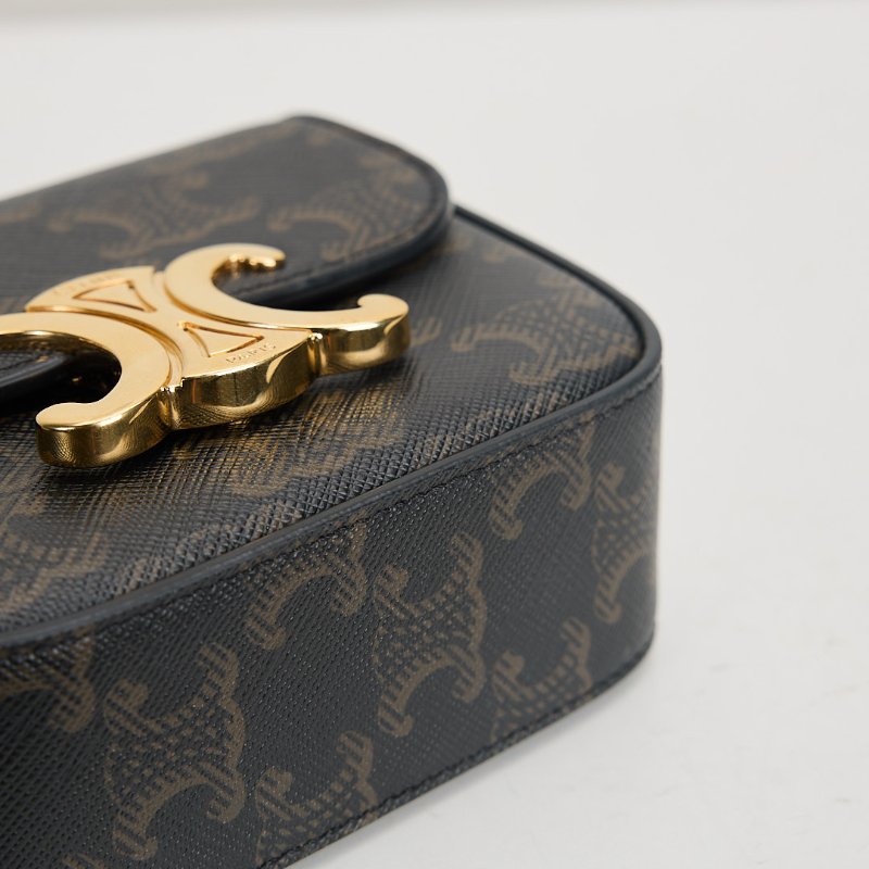 二手Celine mini凱旋門小包/老花-7