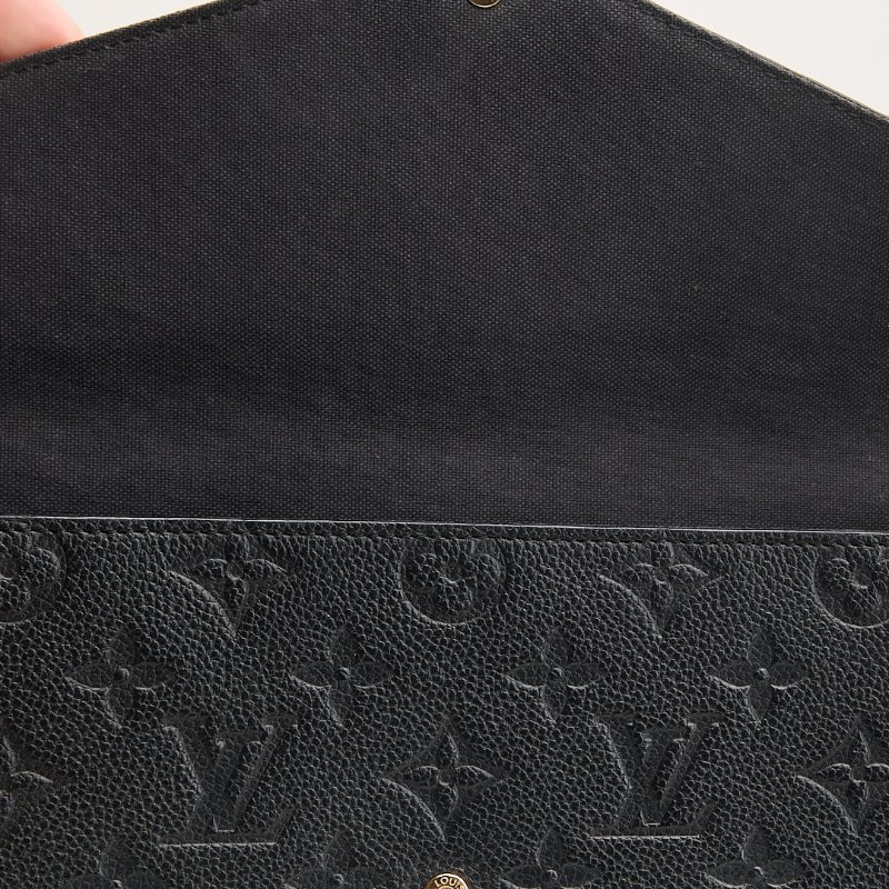 二手lv woc三合一鍊包/黑壓紋-30