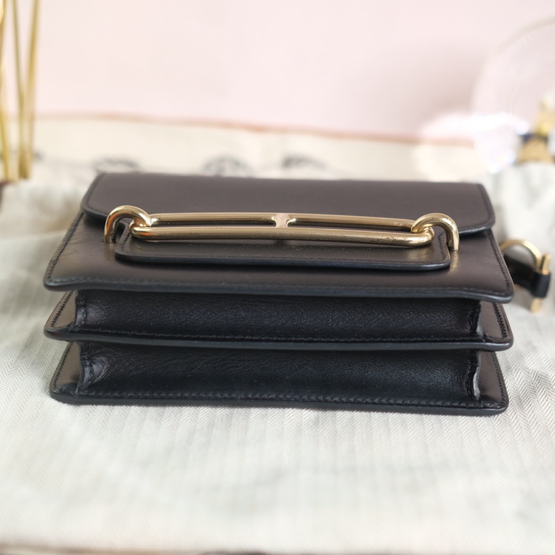 全配 Hermes mini roulis 黑金-12