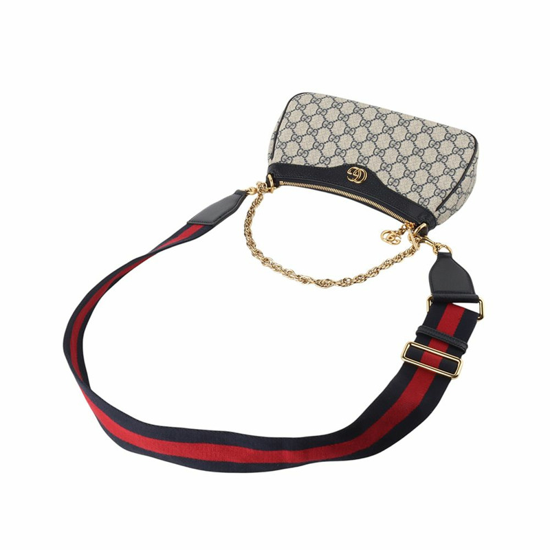 【包稅】GUCCI 735132 GG Supreme Ophidia 斜背包-3