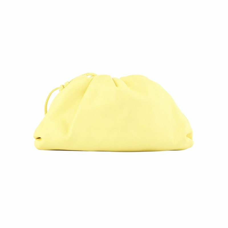 【包稅】BOTTEGA VENETA 迷你餃子圖案斜背包 黃色 33907--0