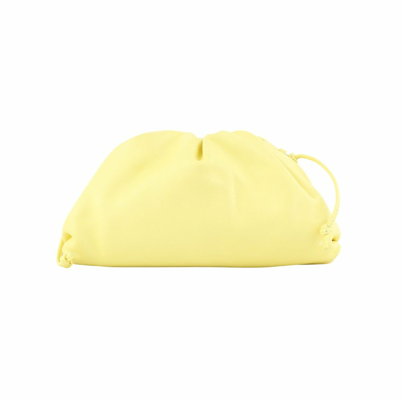 【包稅】BOTTEGA VENETA 迷你餃子圖案斜背包 黃色 33907--2