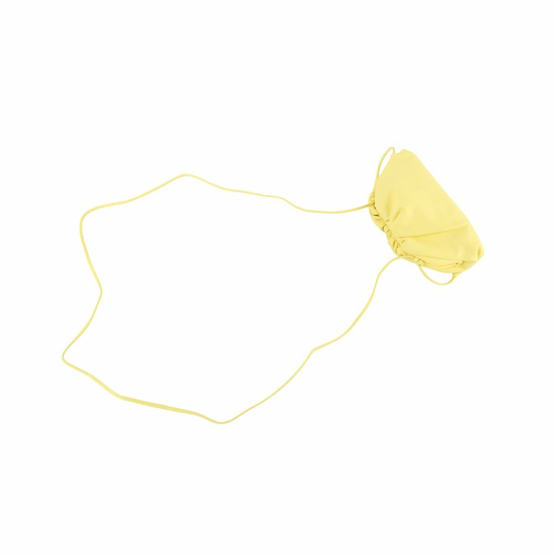 【包稅】BOTTEGA VENETA 迷你餃子圖案斜背包 黃色 33907--3