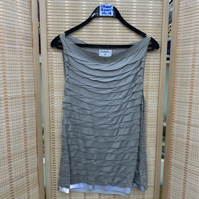 Chanel 黑色蛋糕洋裝 38碼-0