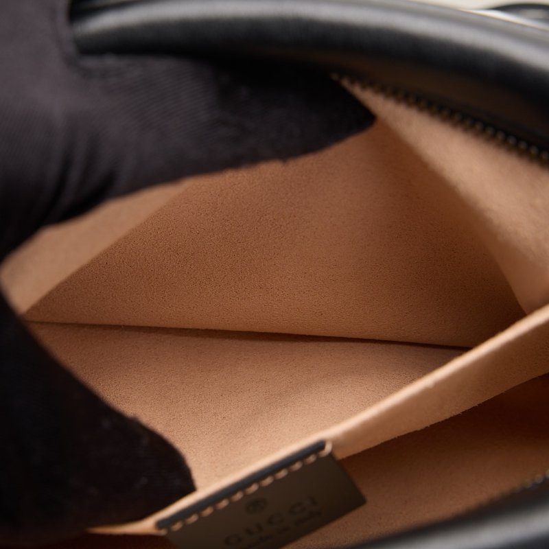 二手Gucci marmont 24相機包 /黑色-15