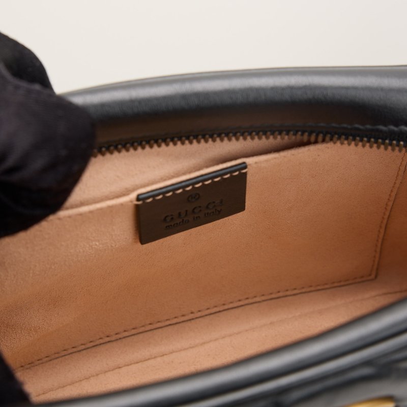 二手Gucci marmont 24相機包 /黑色-16