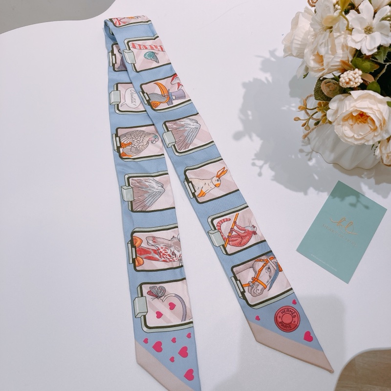 TW4643 HERMES 愛馬仕故事拼圖小絲巾STORY TWILLY-1