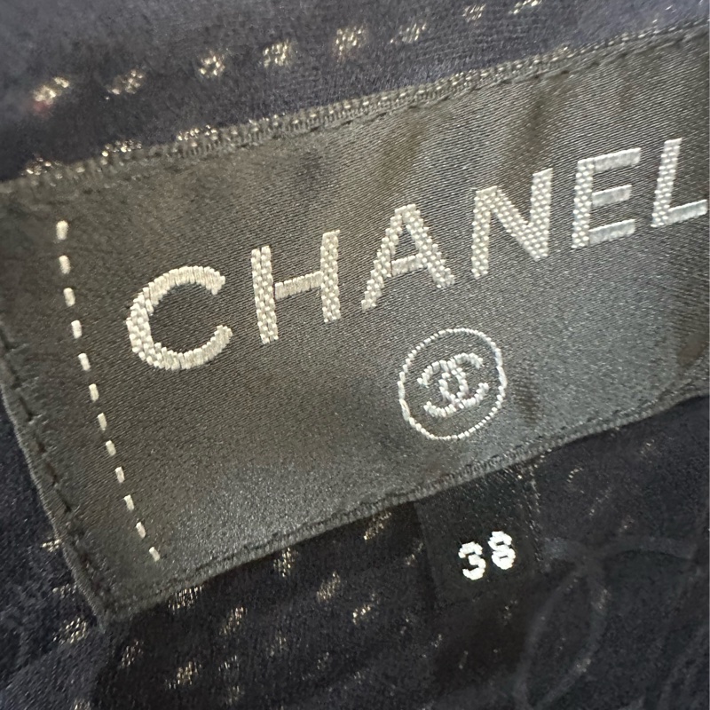 Chanel 彩色編織無袖洋裝 38碼-3