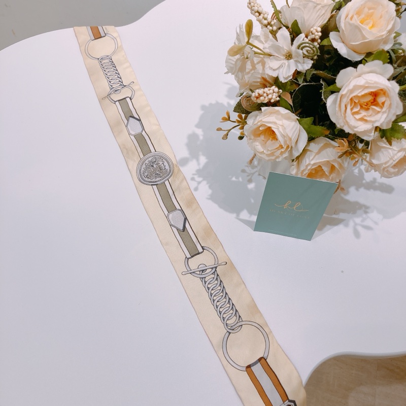 TW4645 HERMES 愛馬仕雙面圖案小絲巾SILK GRAND TRALALA TWILLY-6