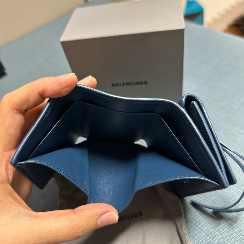 Balenciaga 迷你三折錢包 短夾-3