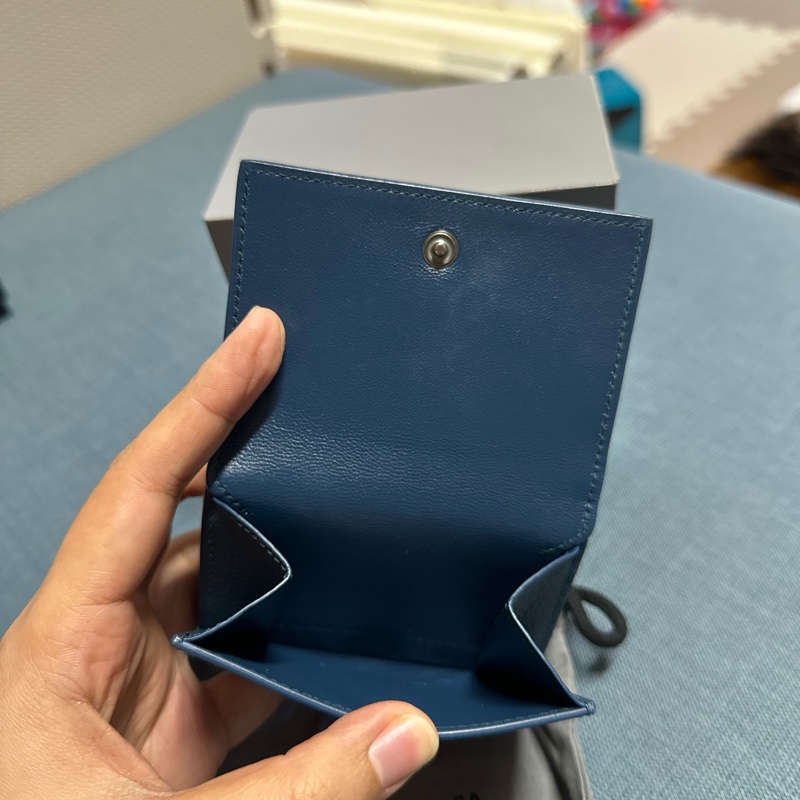 Balenciaga 迷你三折錢包 短夾-4